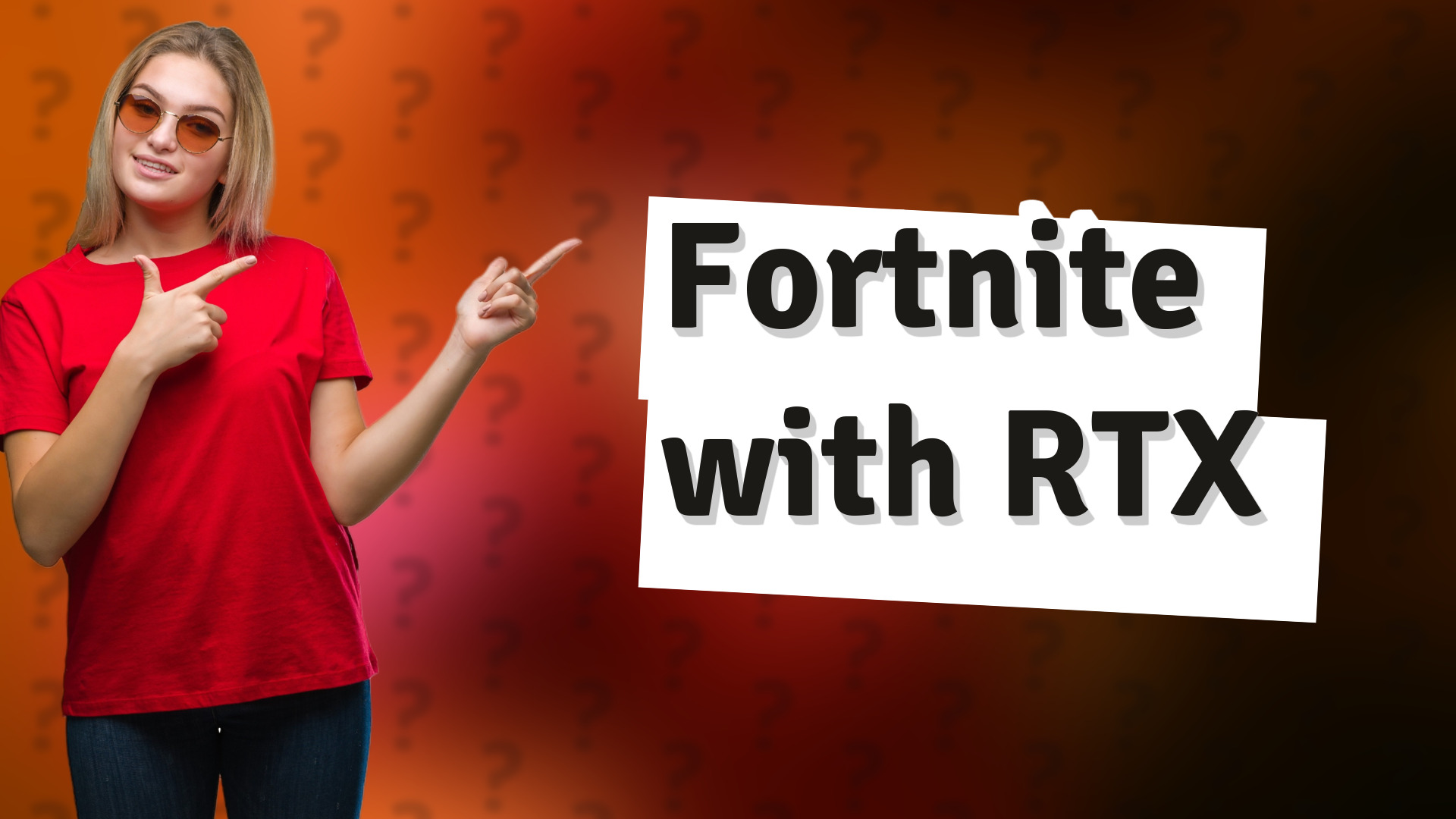 Fortnite with RTX