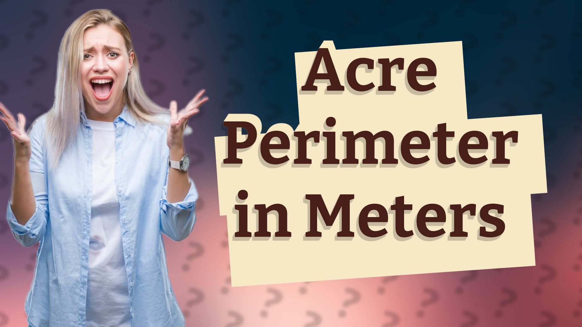 Acre Perimeter in Meters
