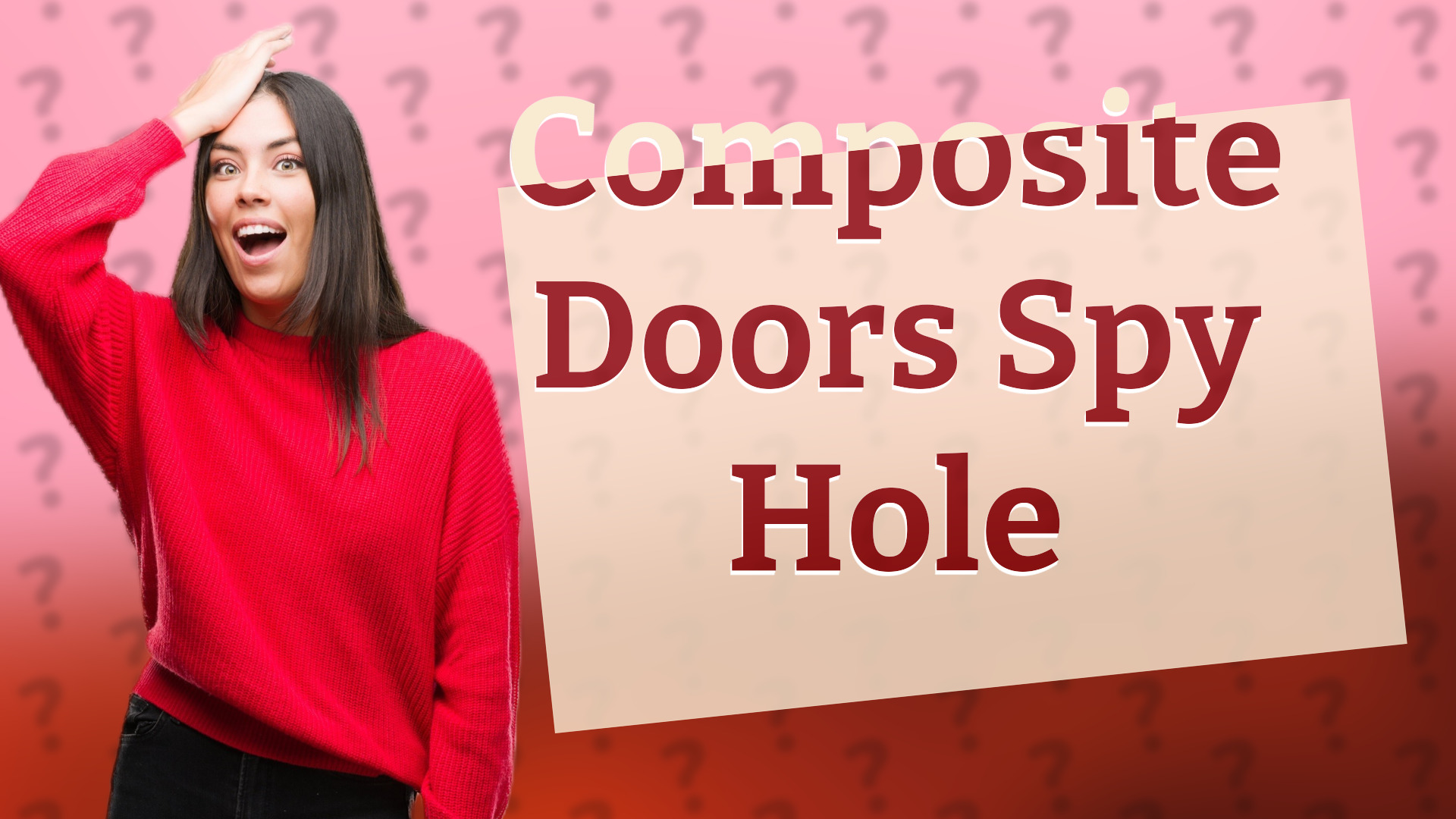 Composite Doors Spy Hole