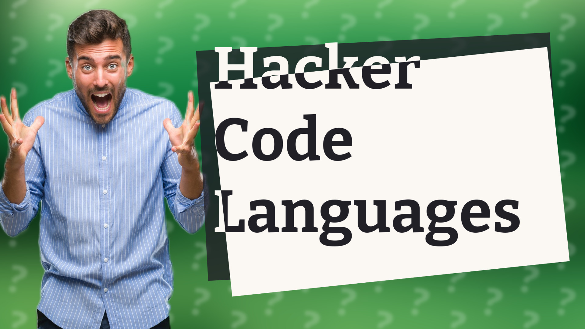 Hacker Code Languages
