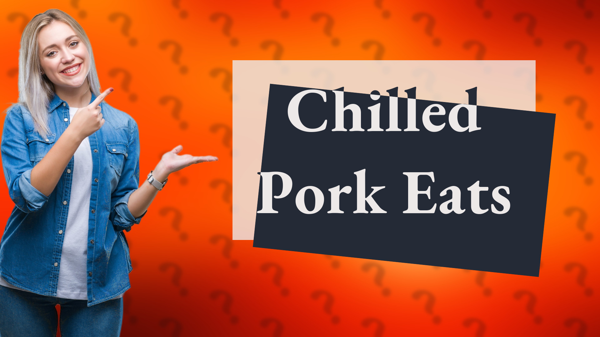 Chilled Pork Eats
