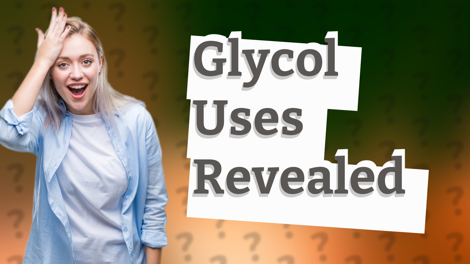 Glycol Uses Revealed