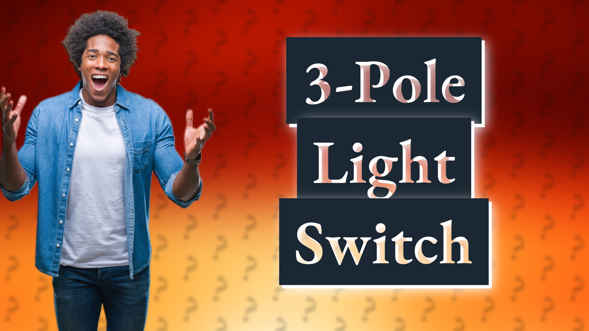 3-Pole Light Switch