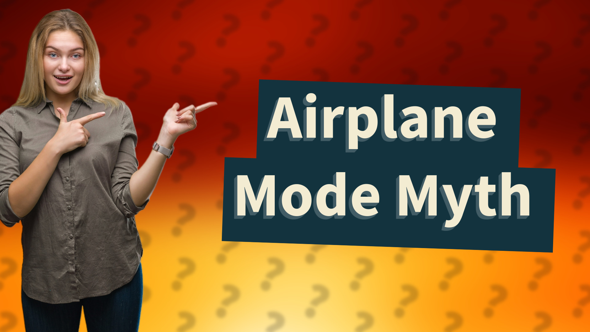 Airplane Mode Myth