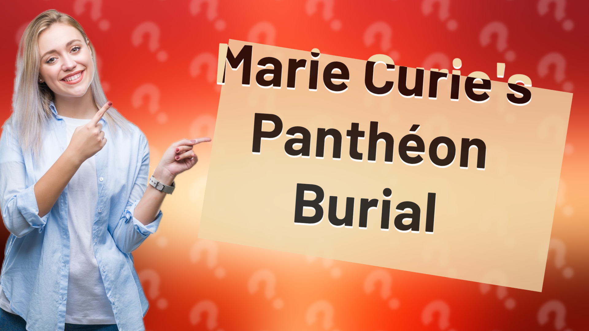 Marie Curie's Panthéon Burial