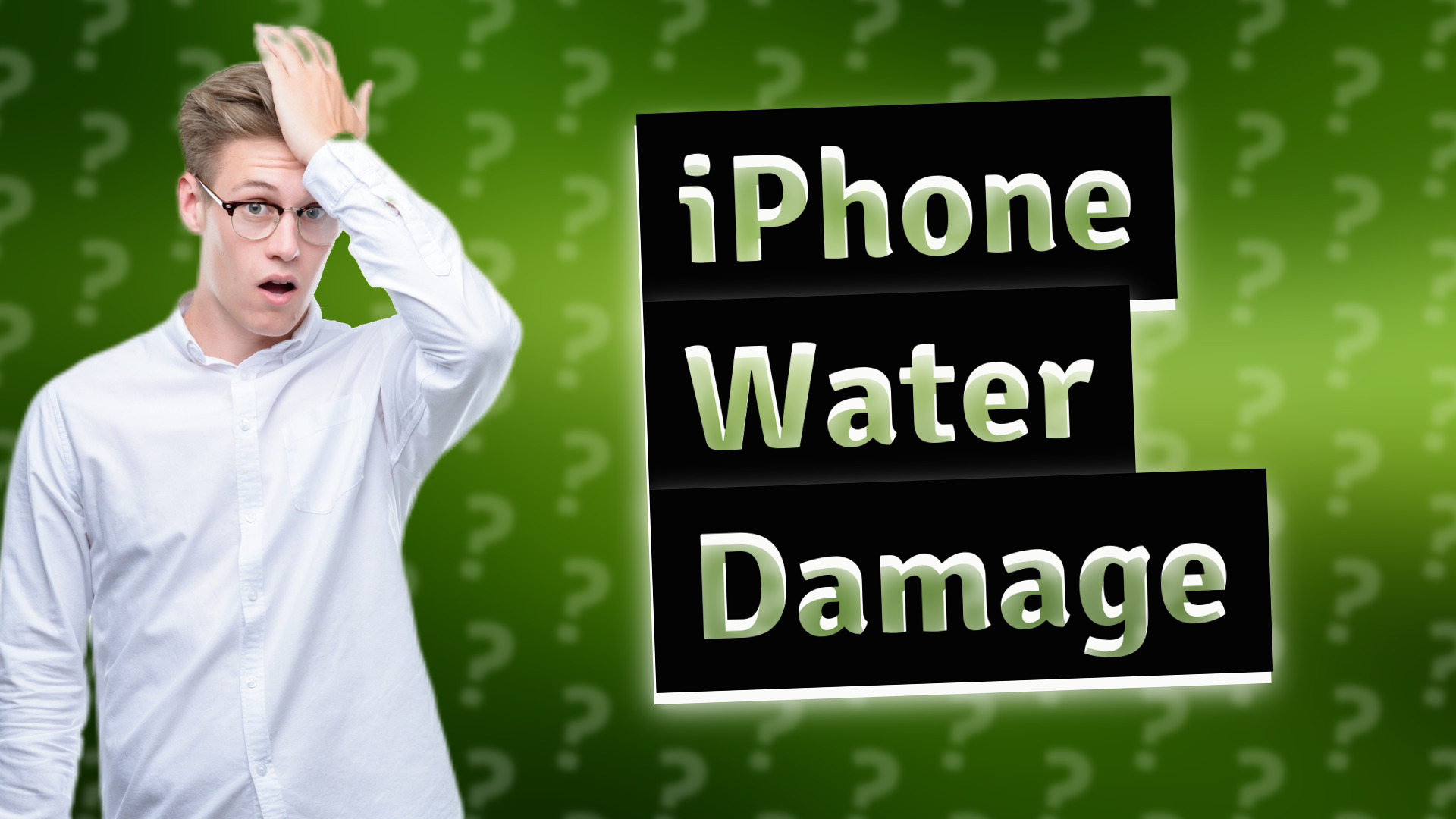 iPhone Water Damage