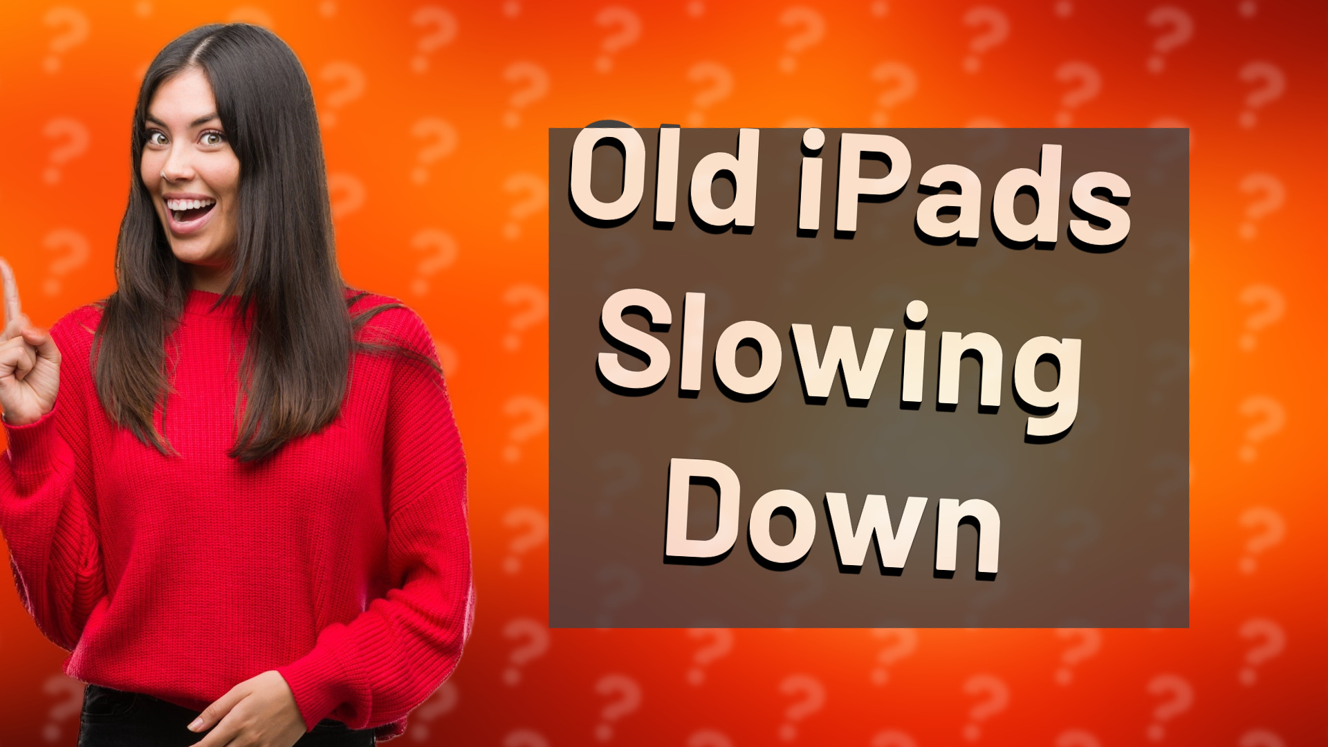 Old iPads Slowing Down