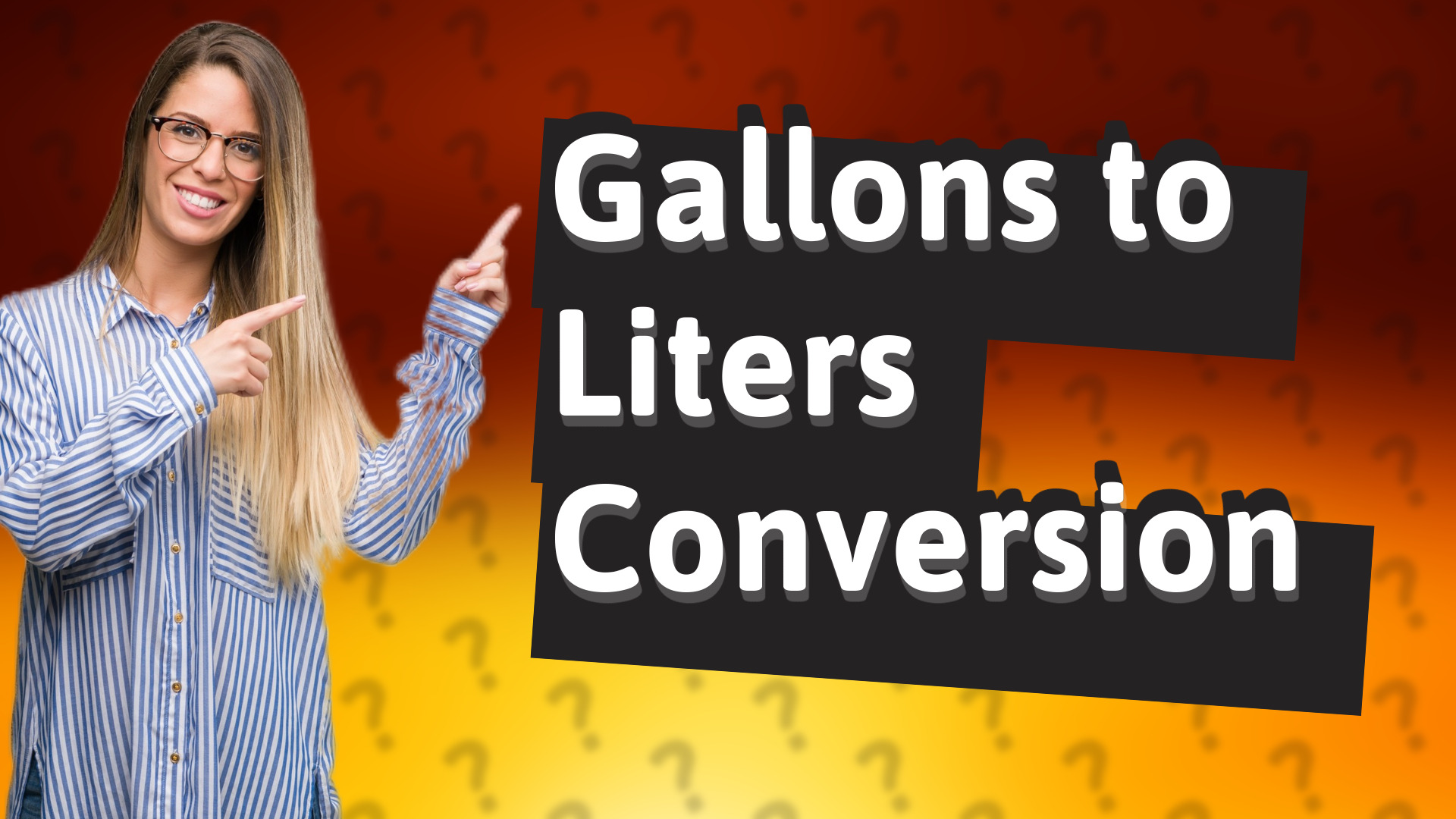 Gallons to Liters Conversion