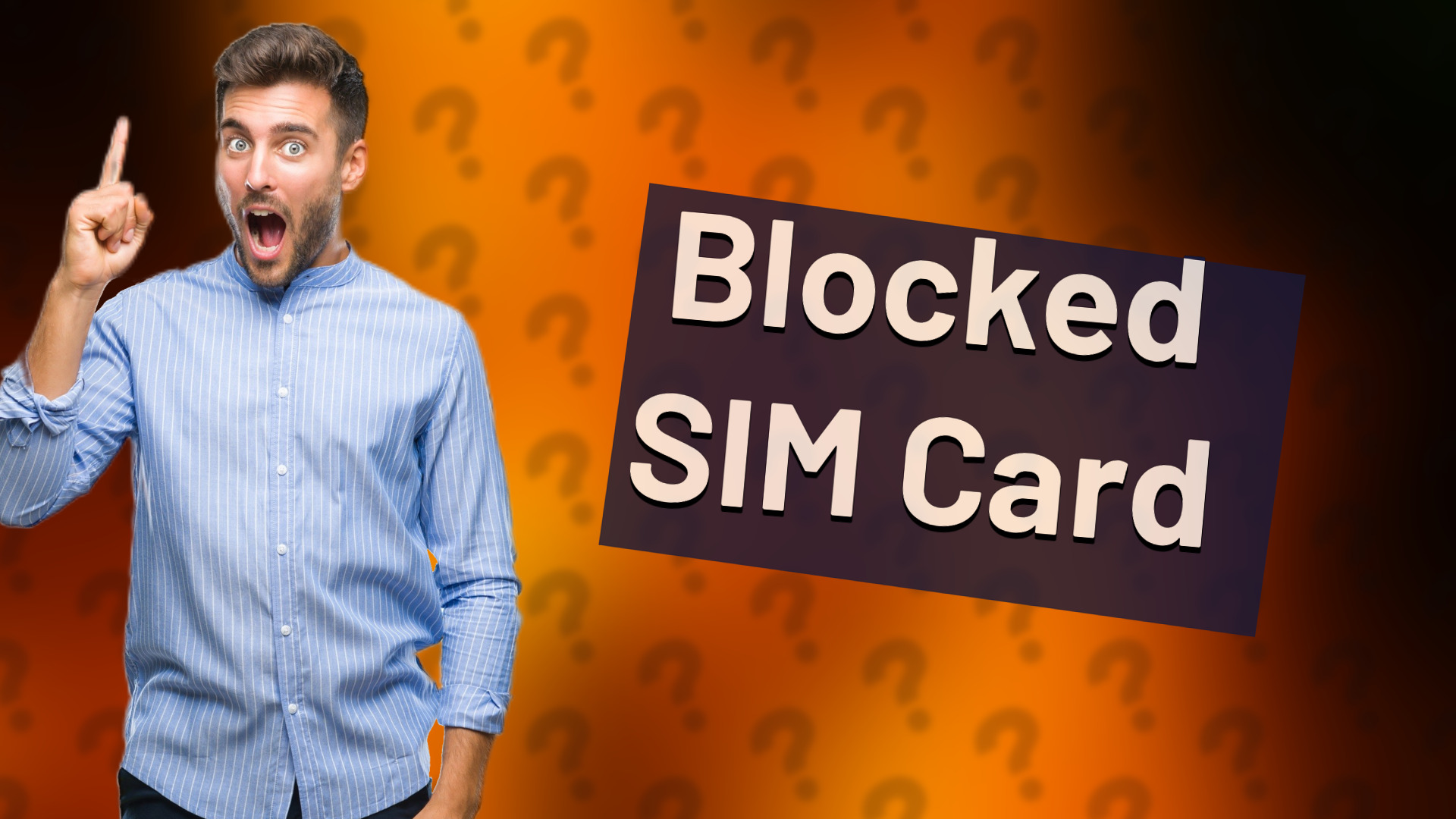 Blocked SIM Card