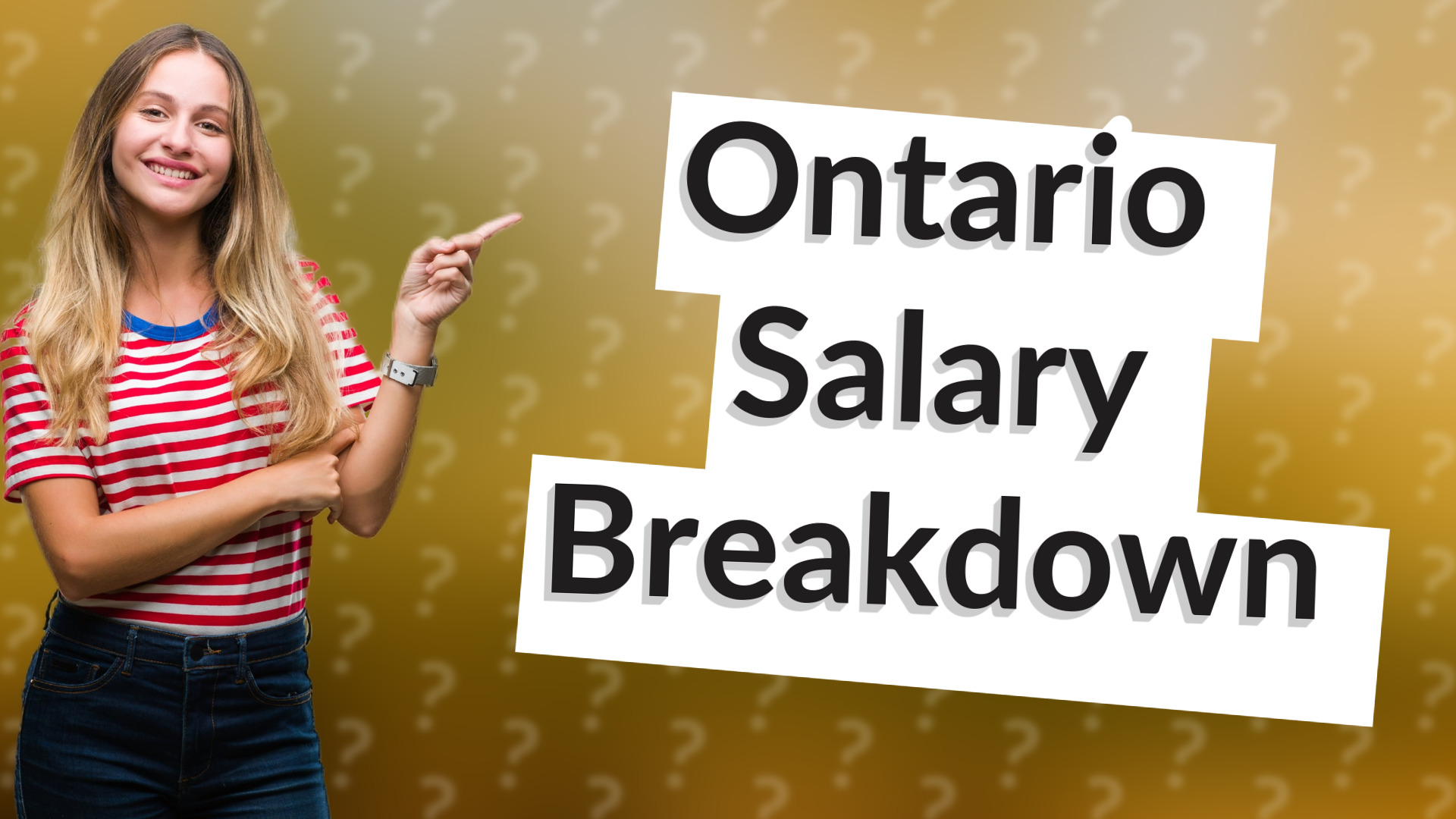 Ontario Salary Breakdown