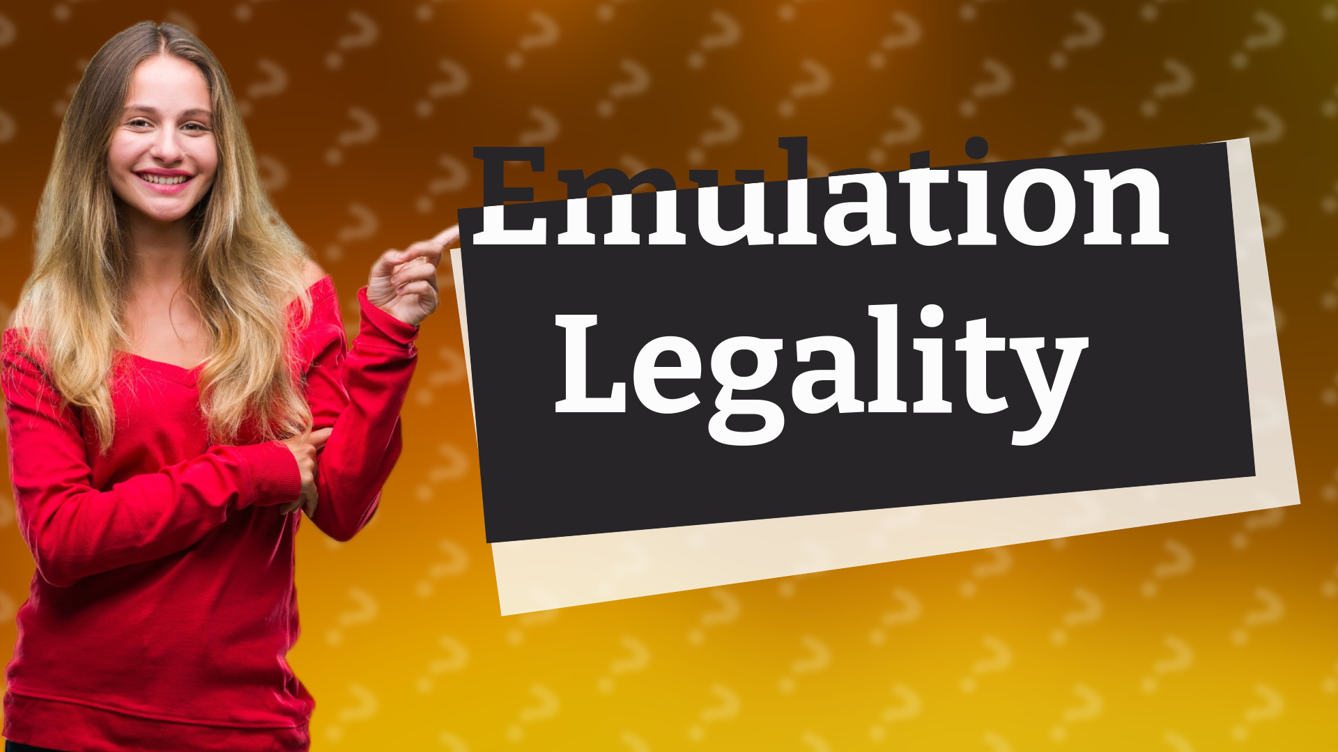 Emulation Legality