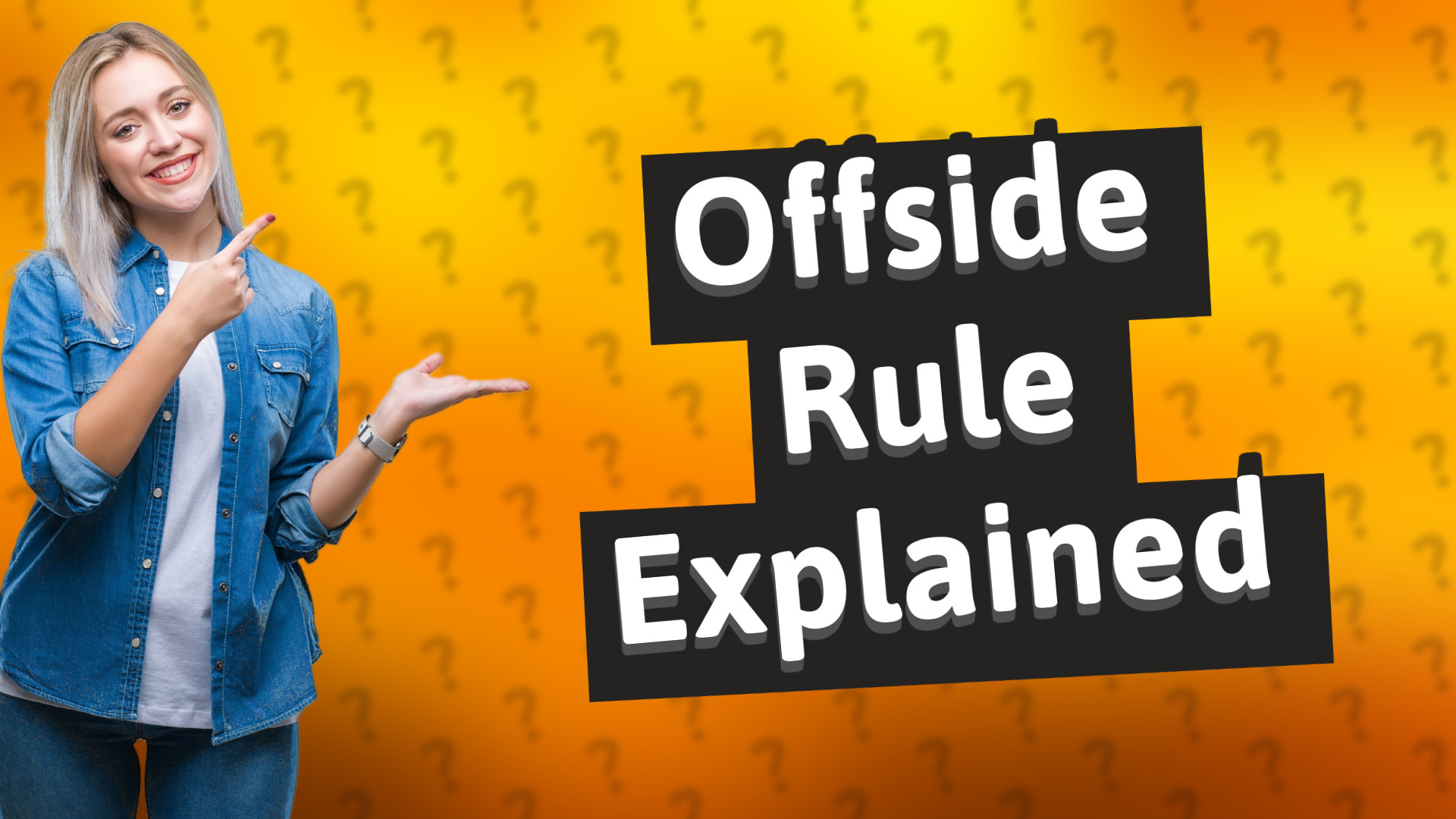 Offside Rule Explained