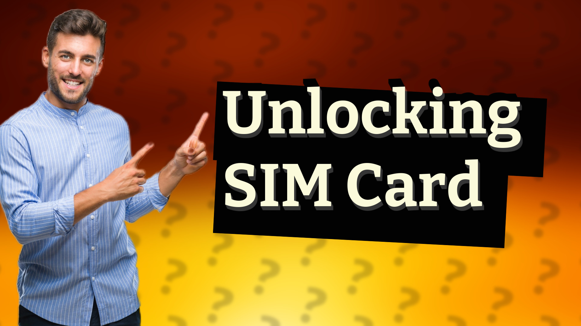 Unlocking SIM Card