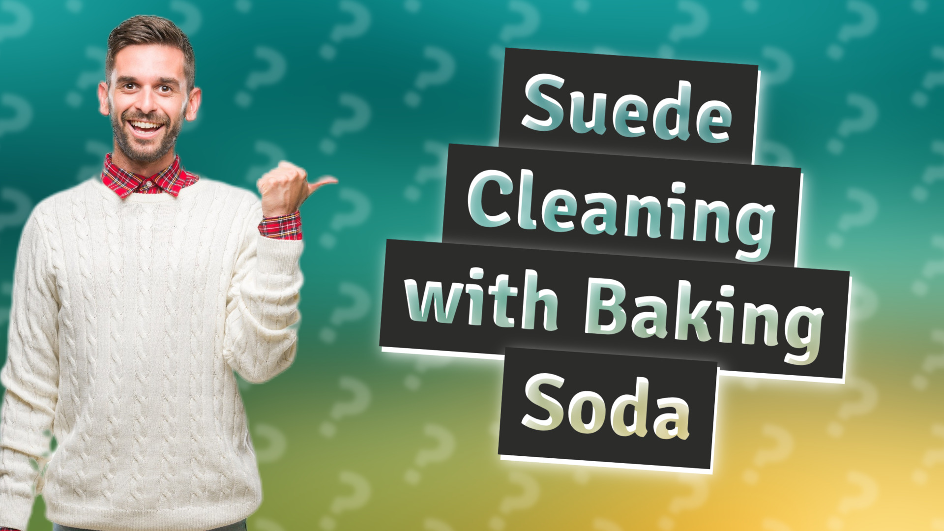 Suede Cleaning with Baking Soda