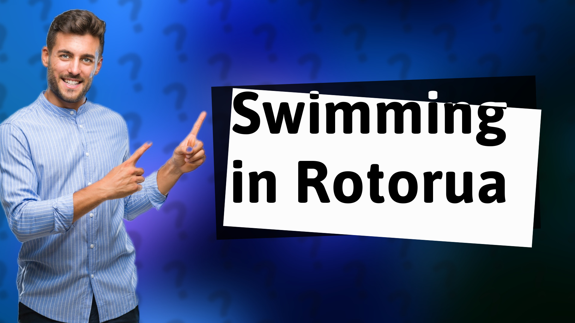 Swimming in Rotorua