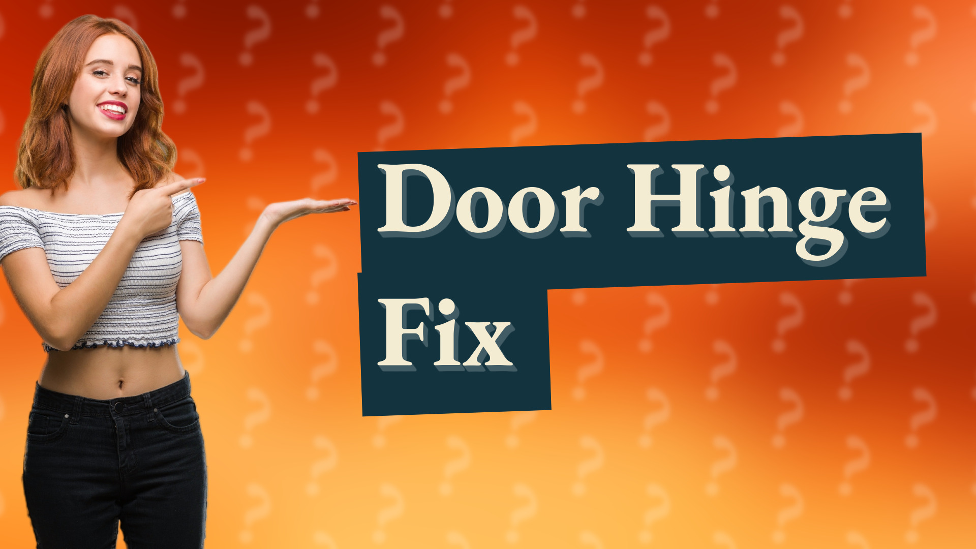 Door Hinge Fix
