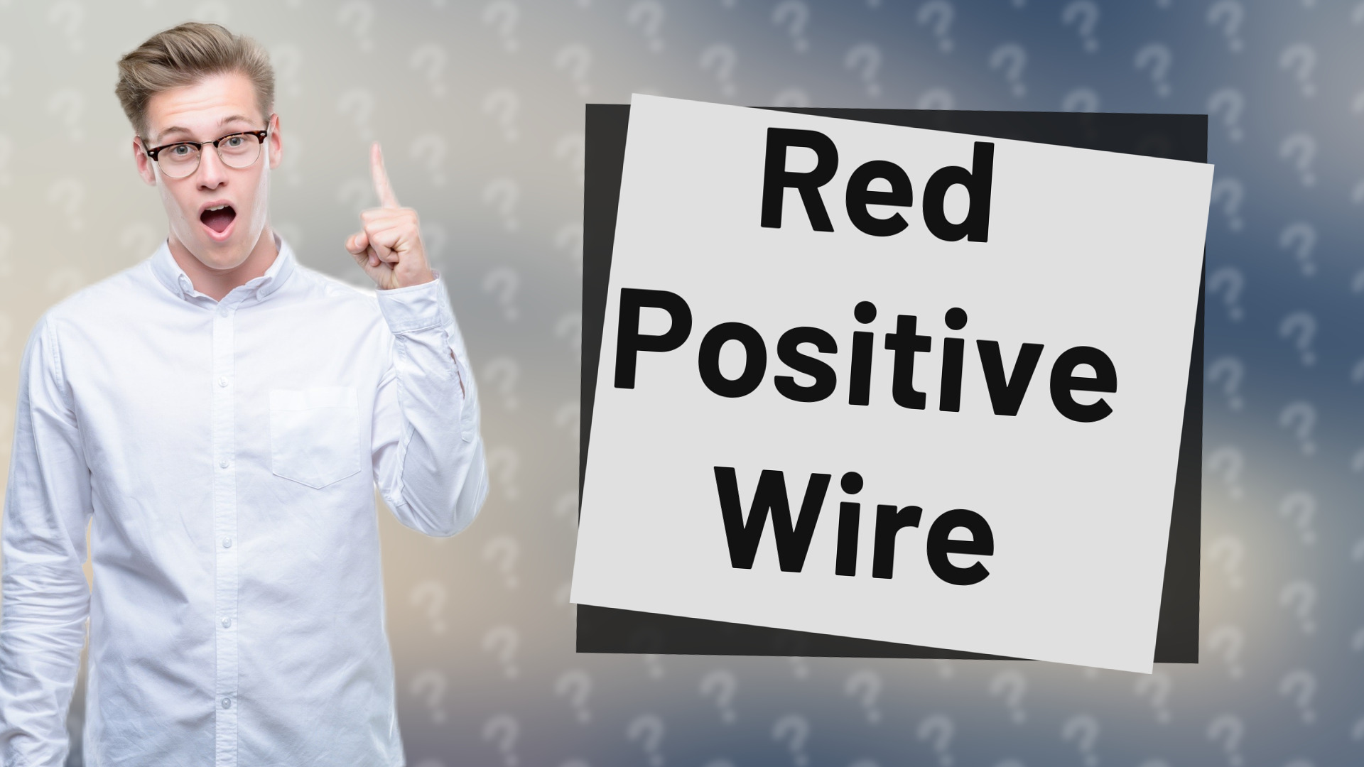 Red Positive Wire