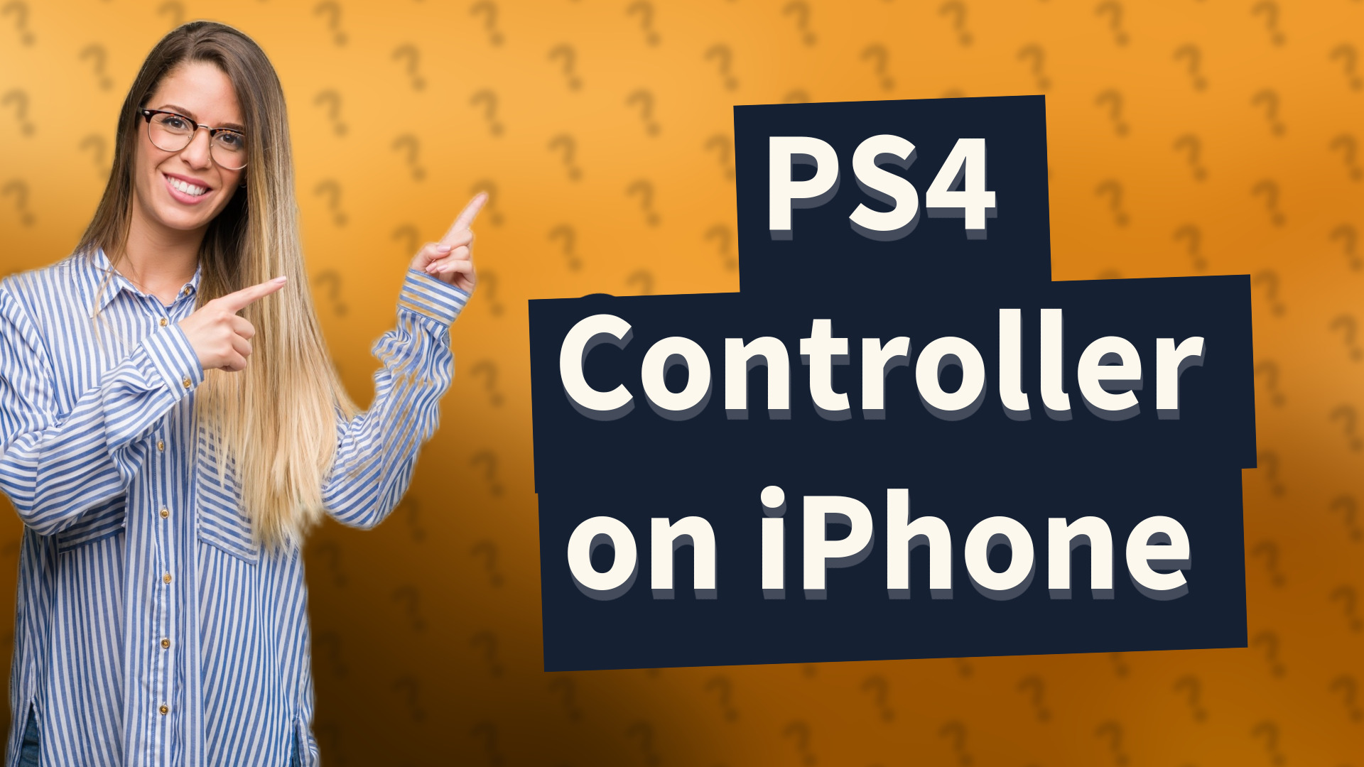 PS4 Controller on iPhone