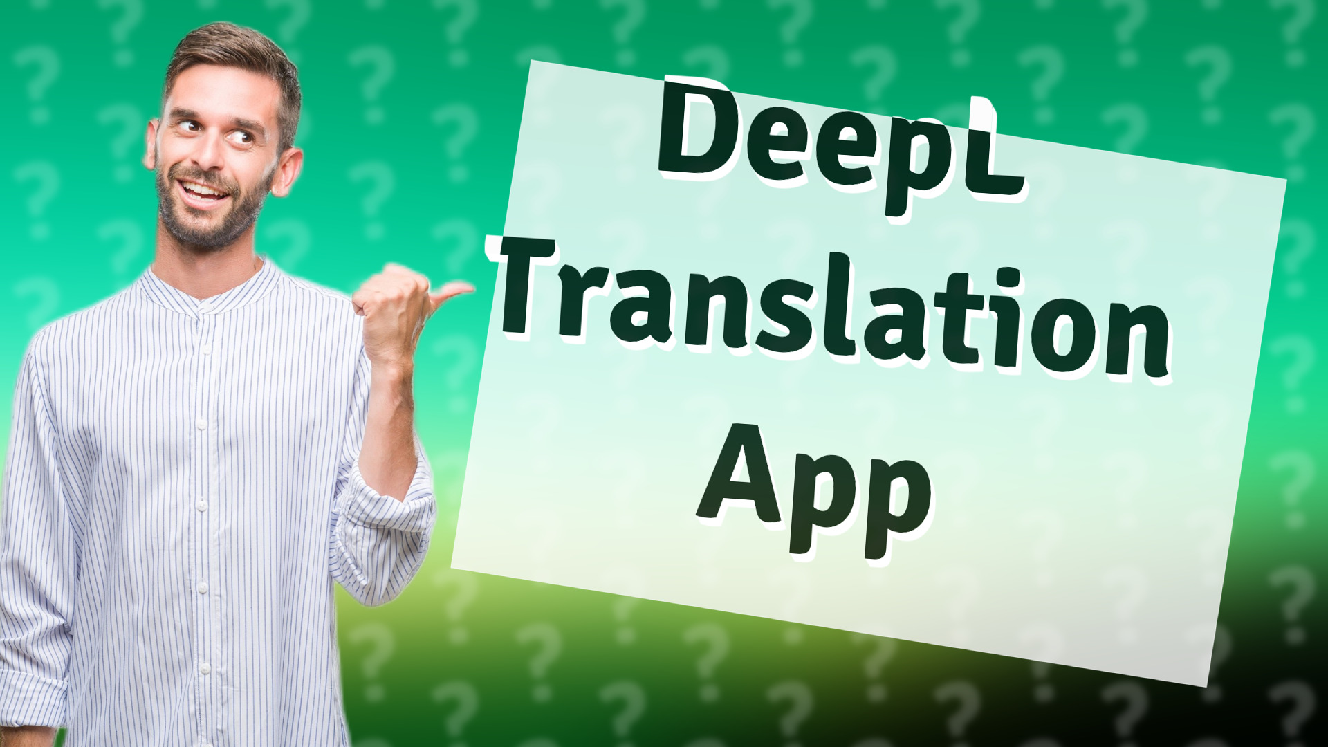 DeepL Translation App