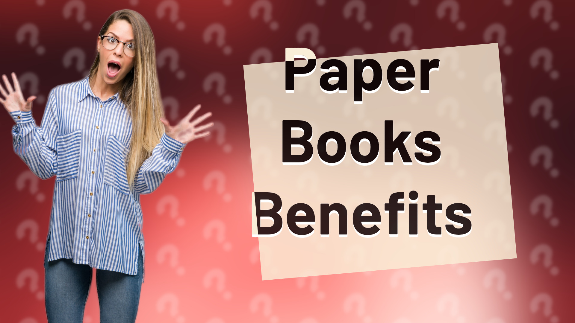 Paper Books Benefits