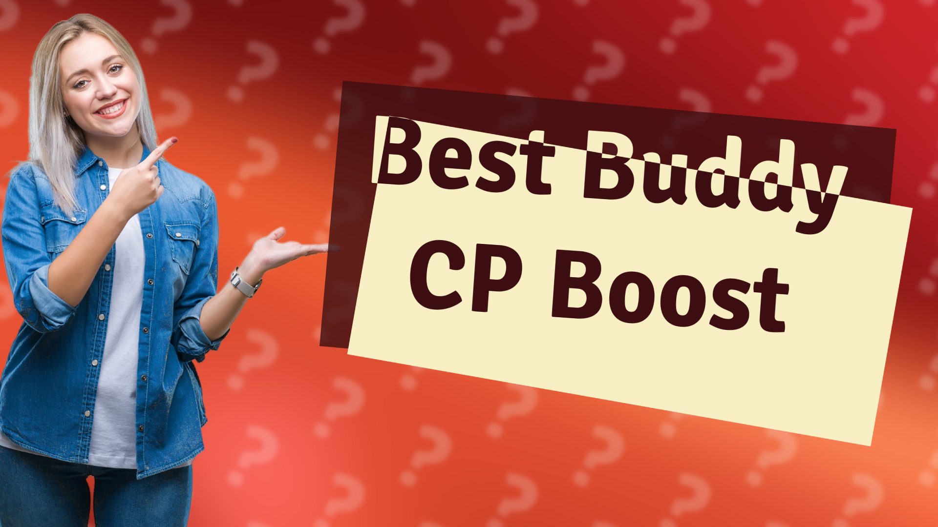Best Buddy CP Boost