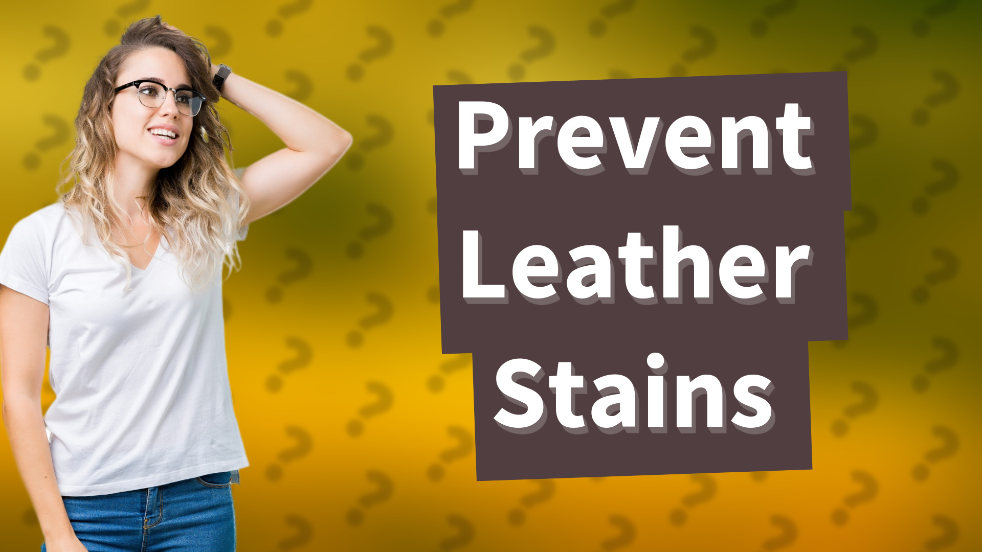 Prevent Leather Stains