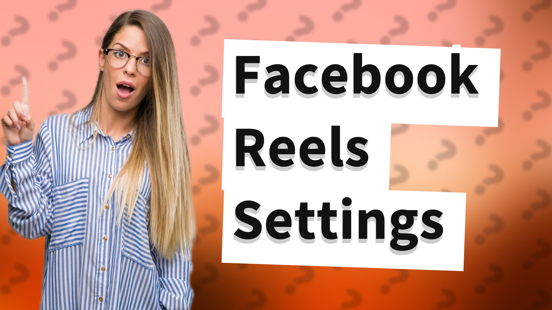 Facebook Reels Settings