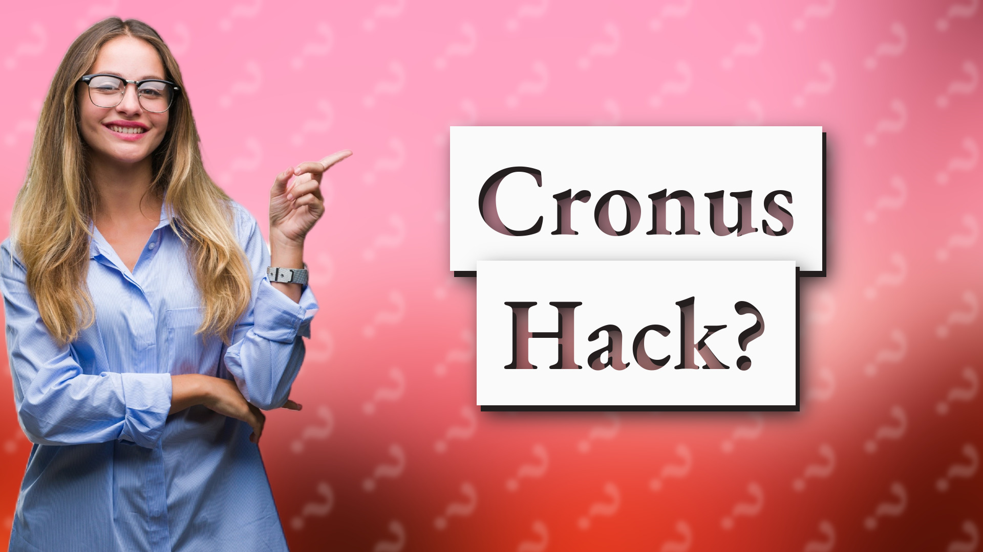 Cronus Hack?