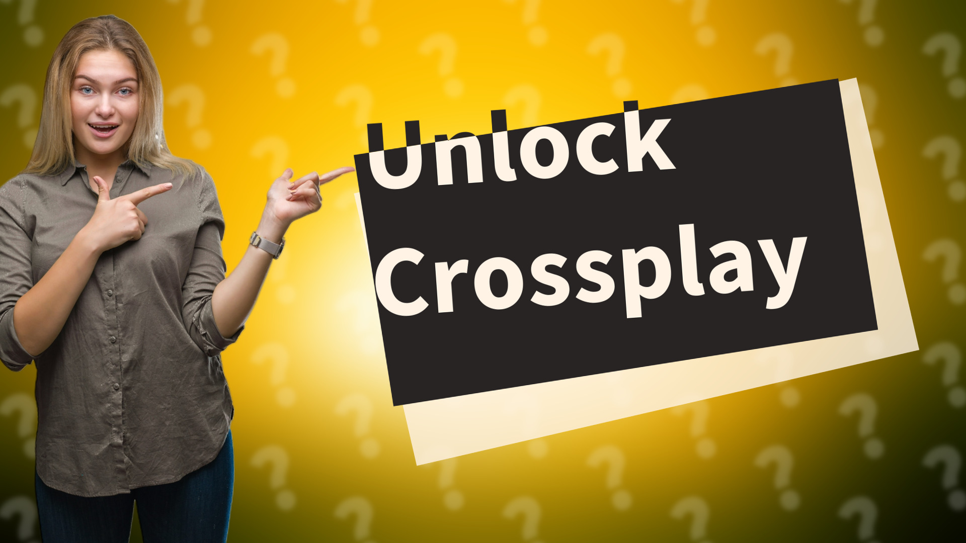 Unlock Crossplay