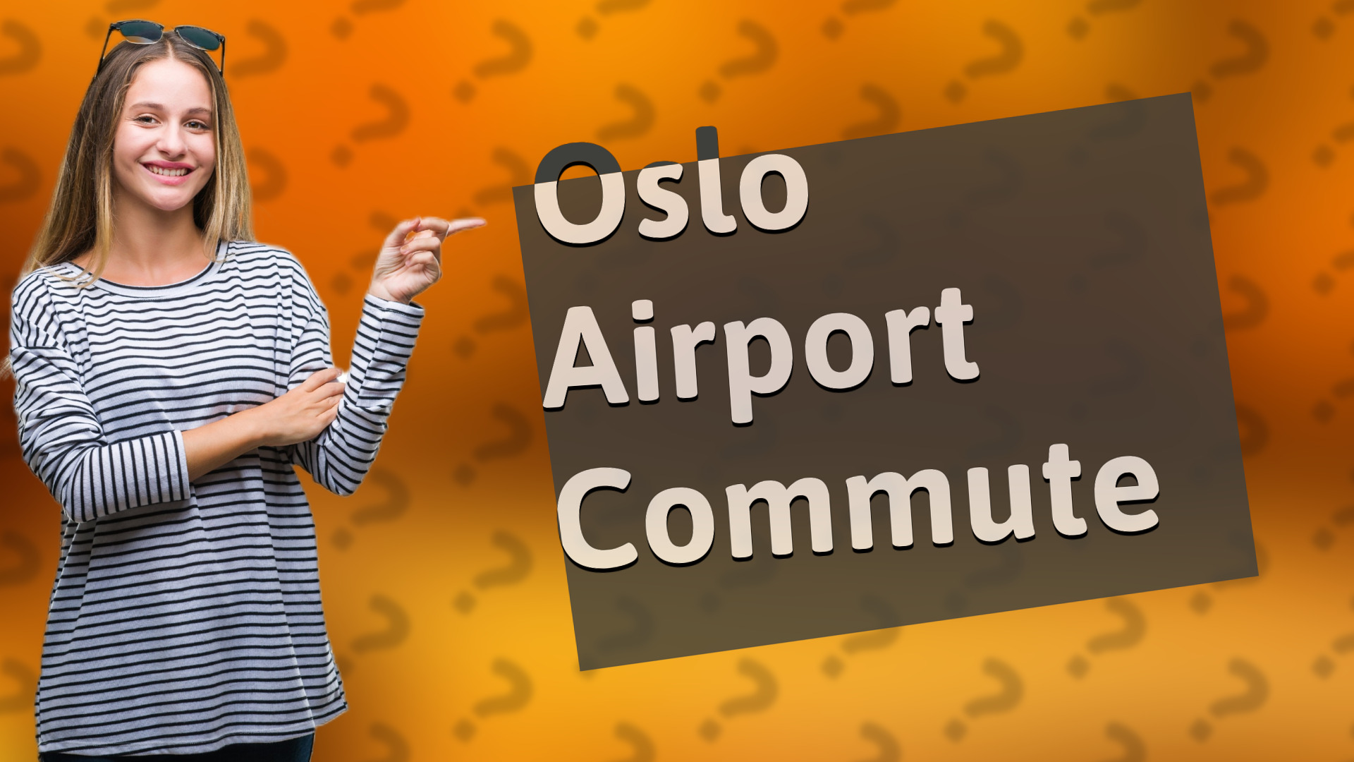 Oslo Airport Commute