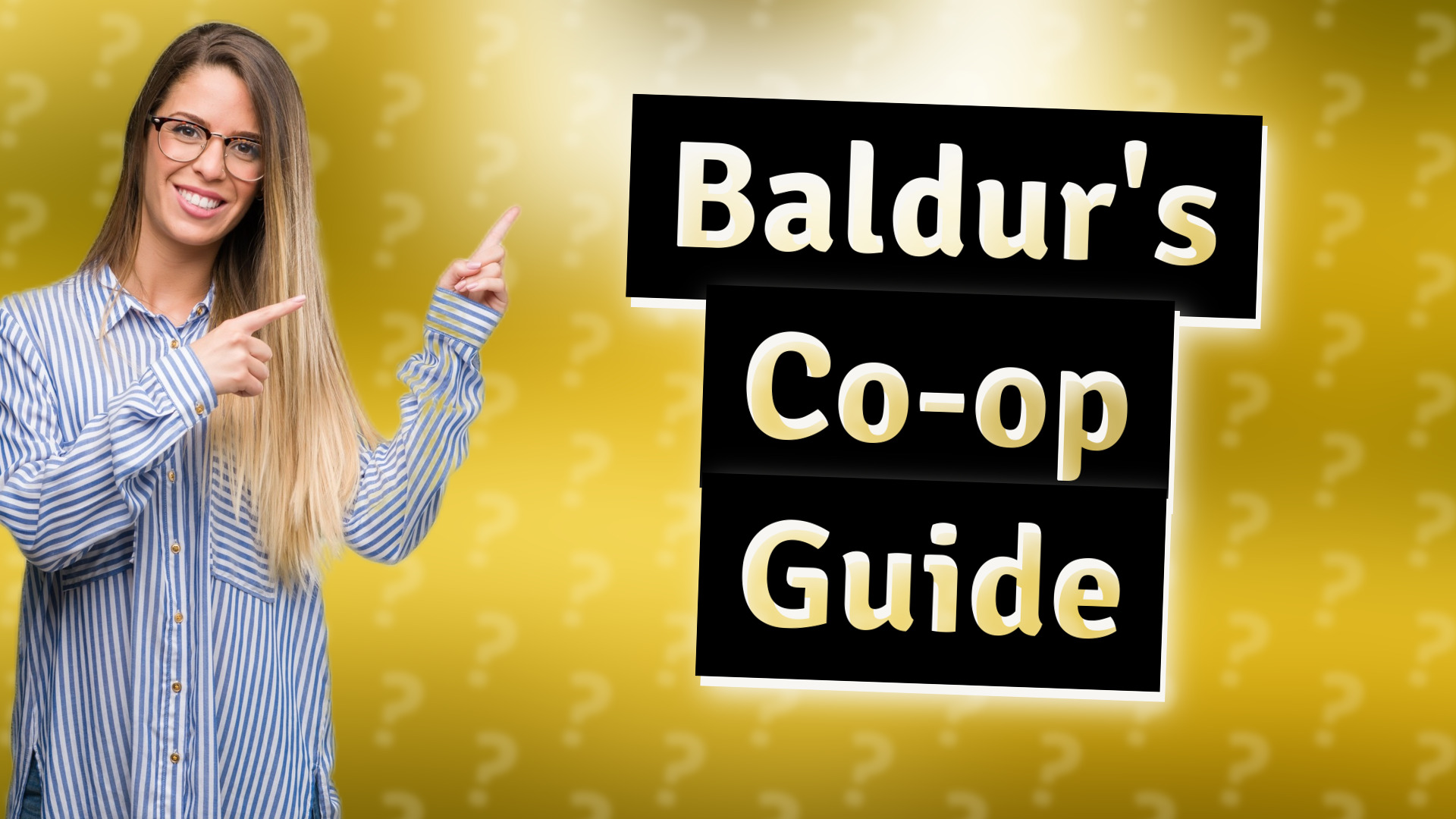 Baldur's Co-op Guide
