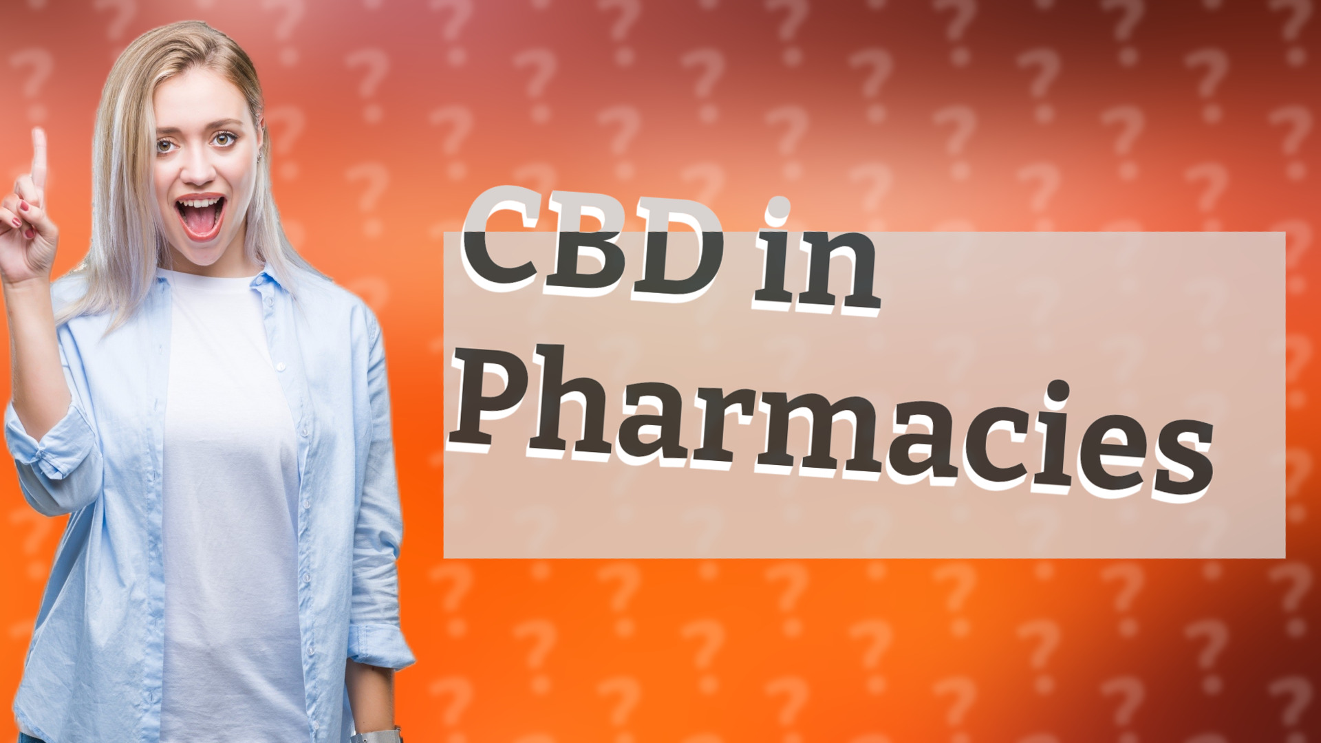 CBD in Pharmacies