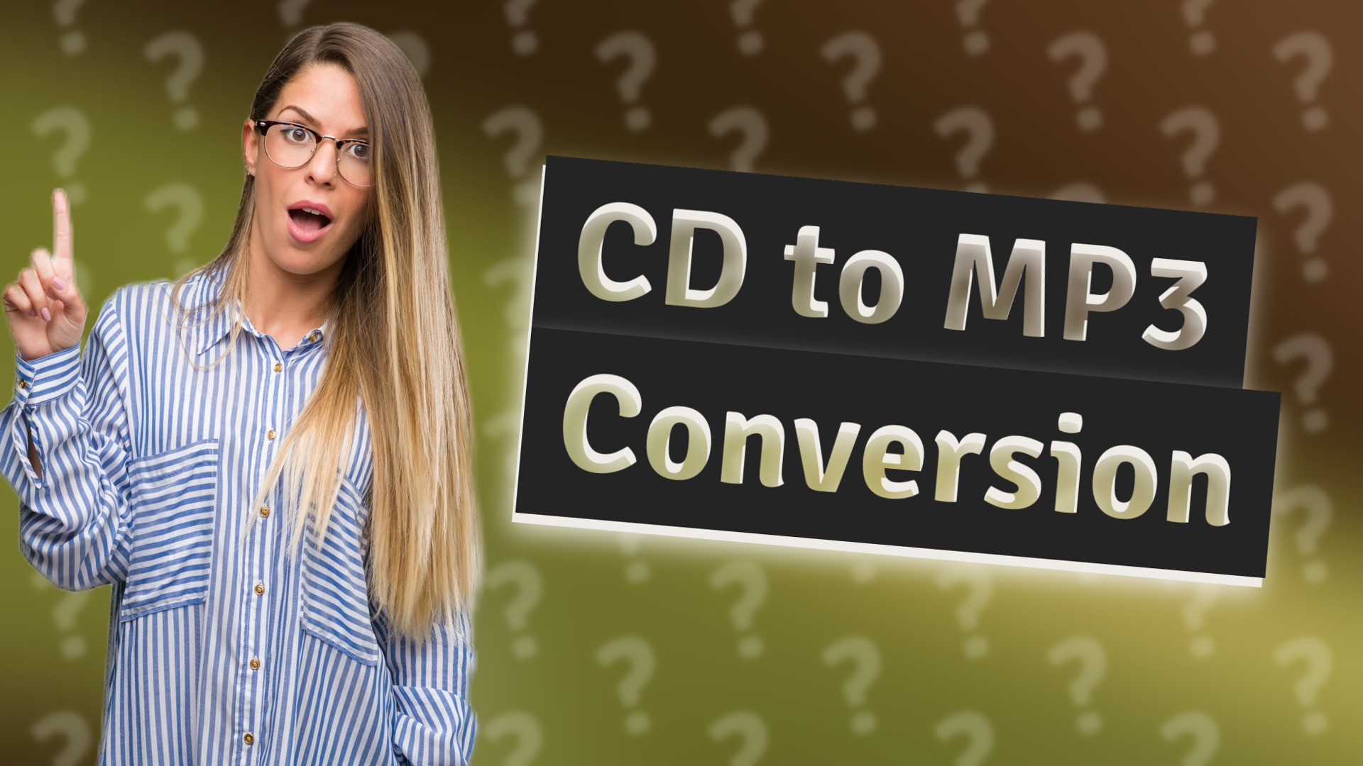 CD to MP3 Conversion