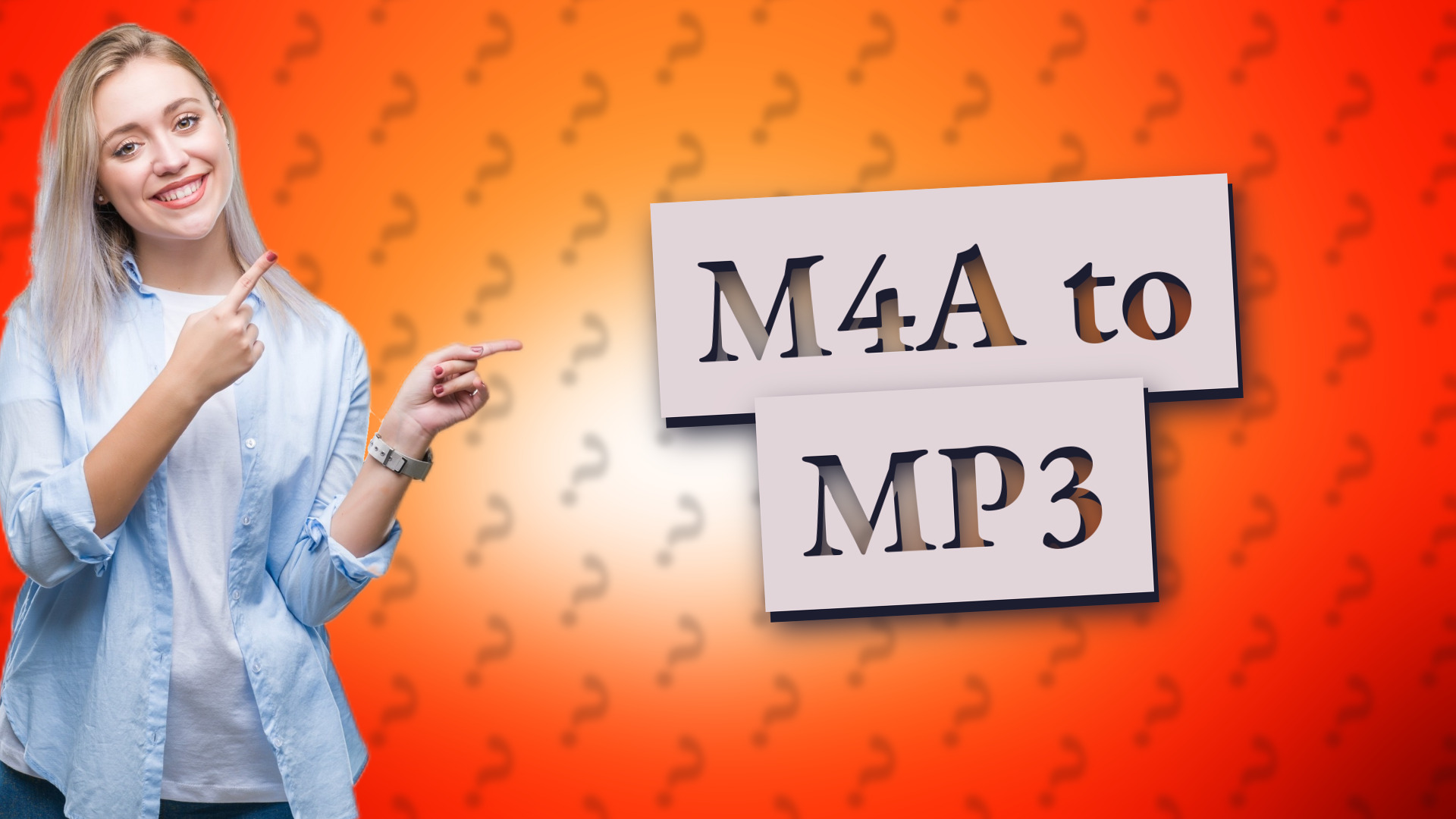 M4A to MP3