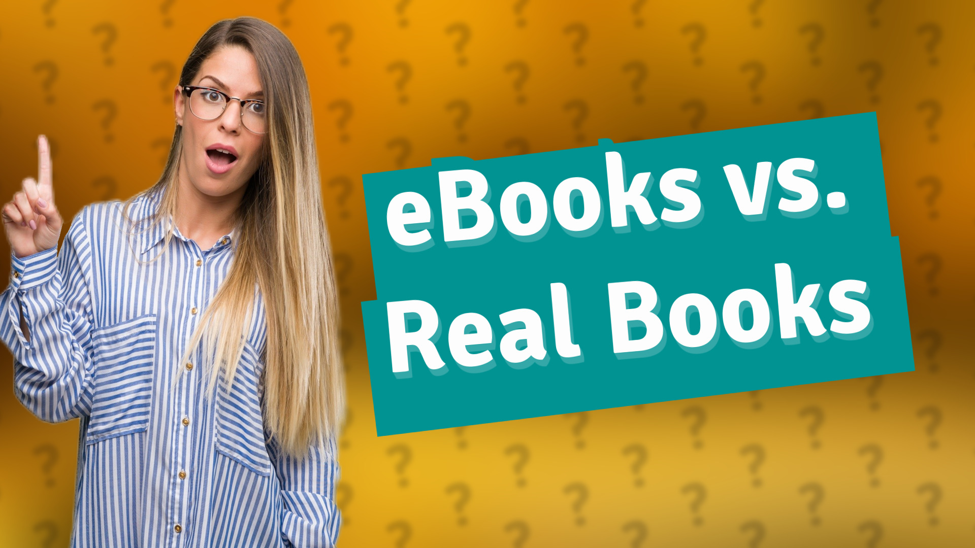 eBooks vs. Real Books