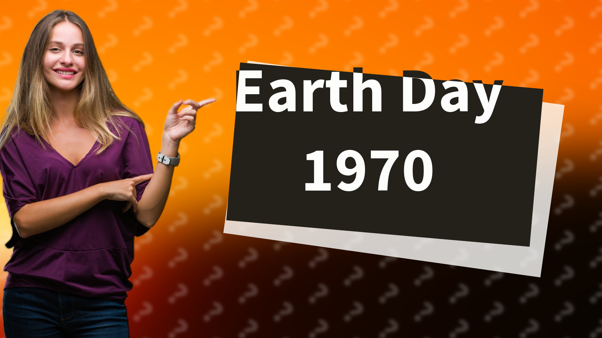Earth Day 1970