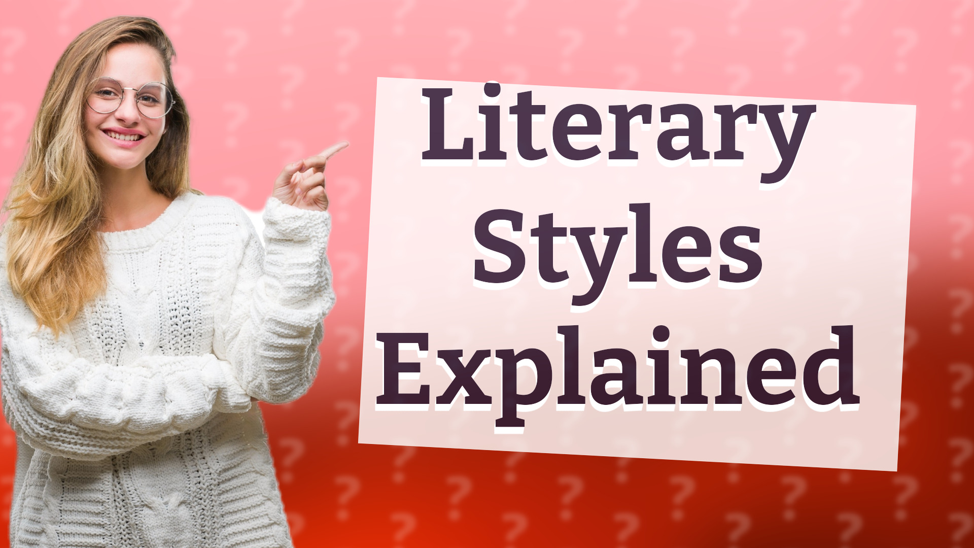 Literary Styles Explained