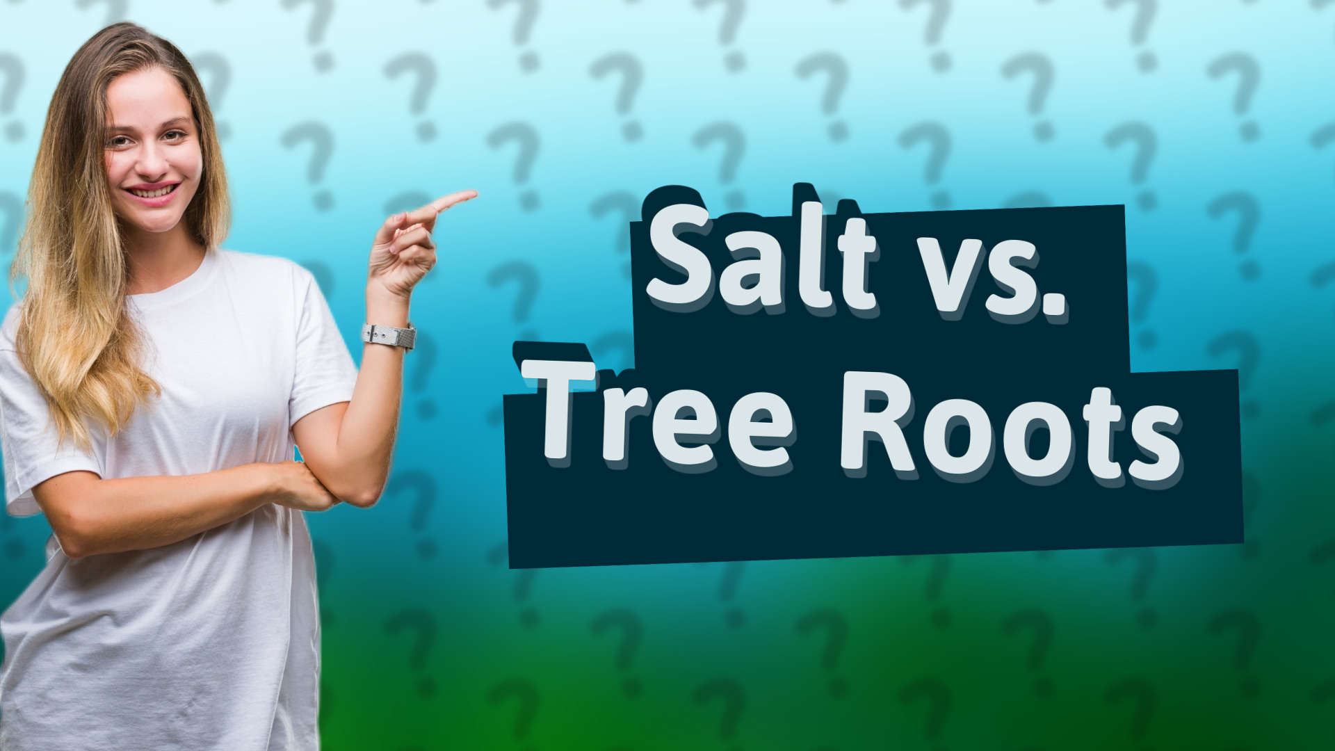 Salt vs. Tree Roots