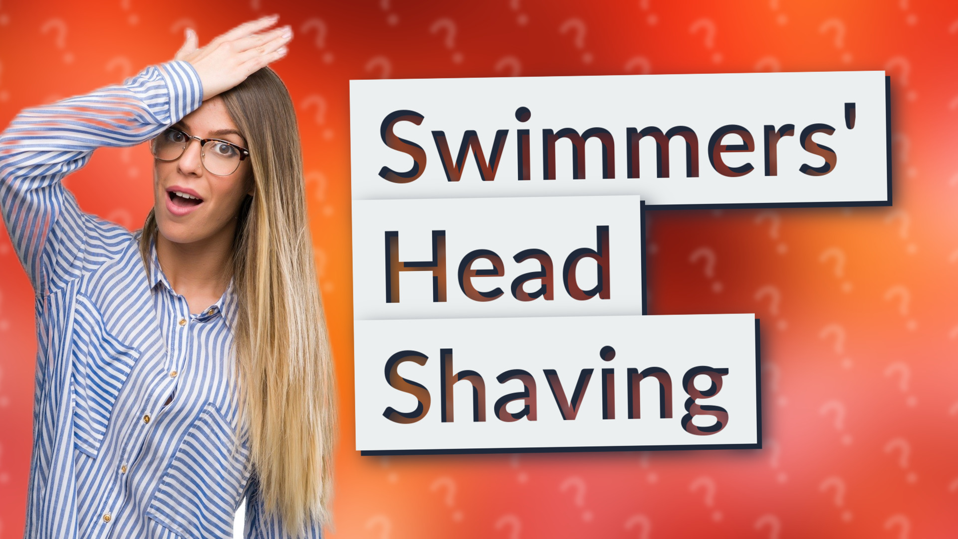 Swimmers' Head Shaving