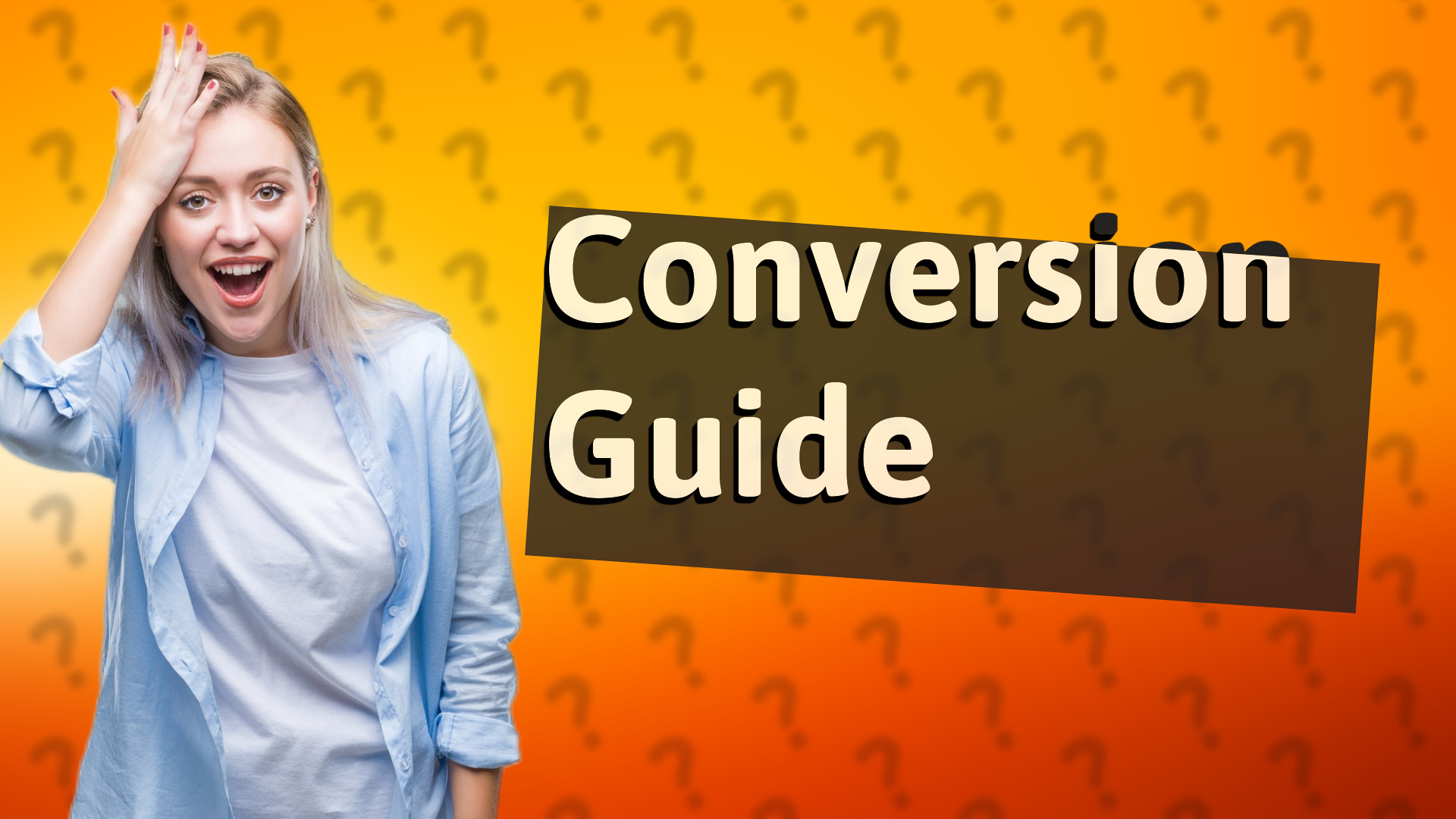 Conversion Guide