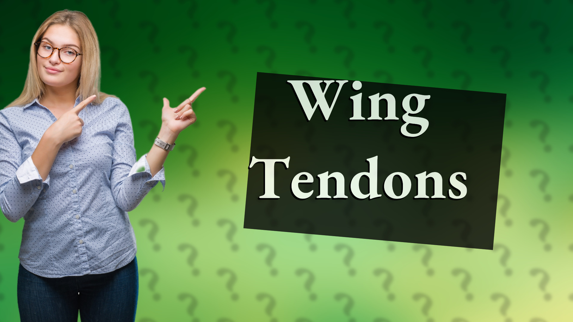 Wing Tendons