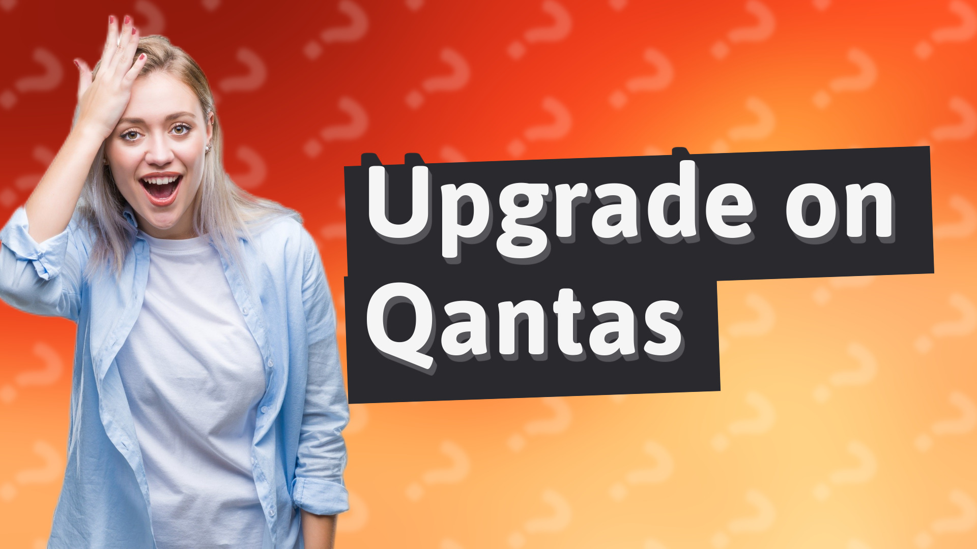 Upgrade on Qantas