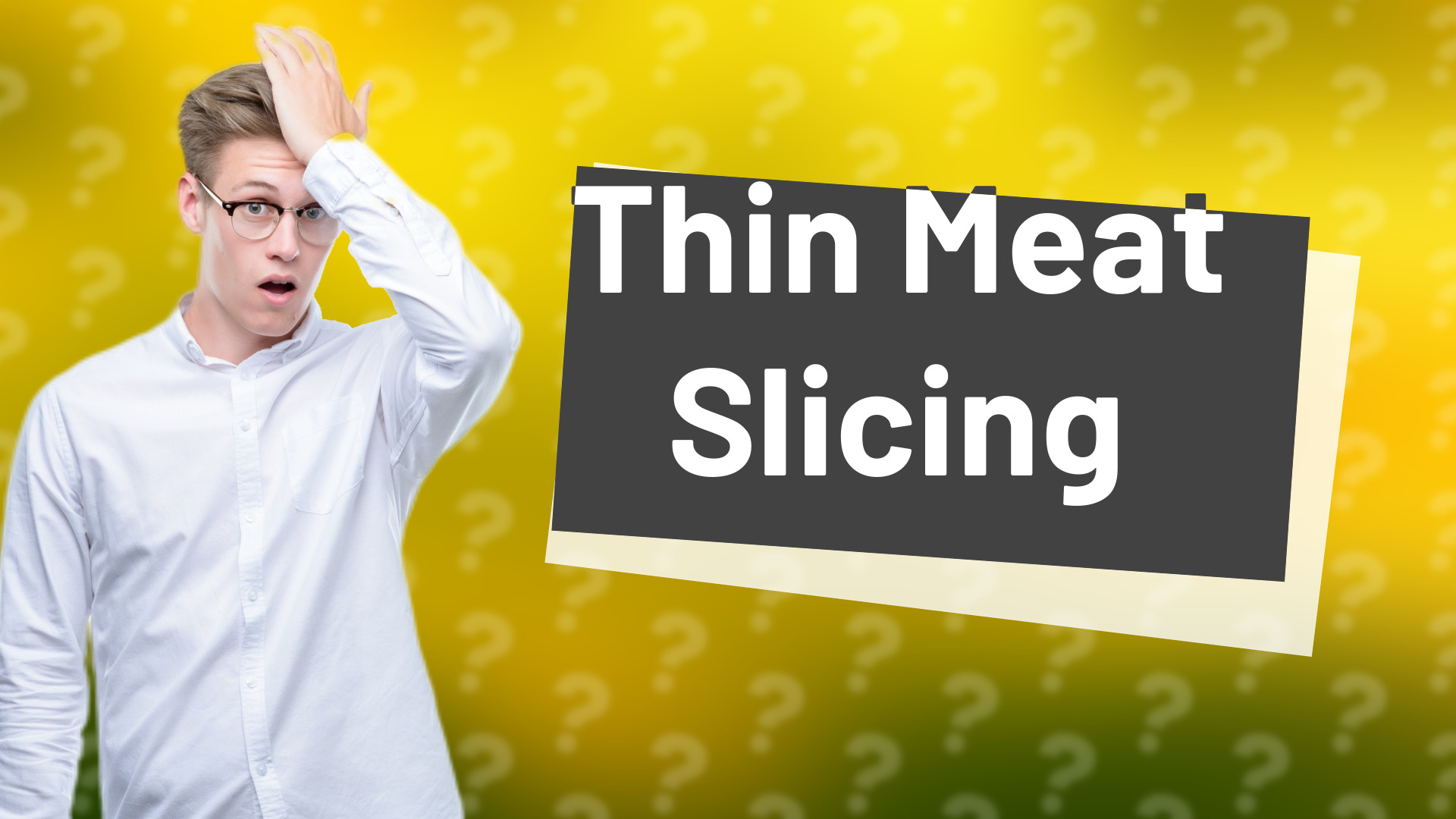 Thin Meat Slicing