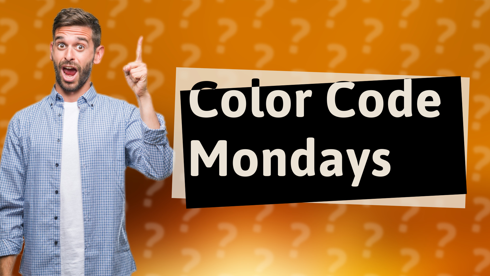 Color Code Mondays