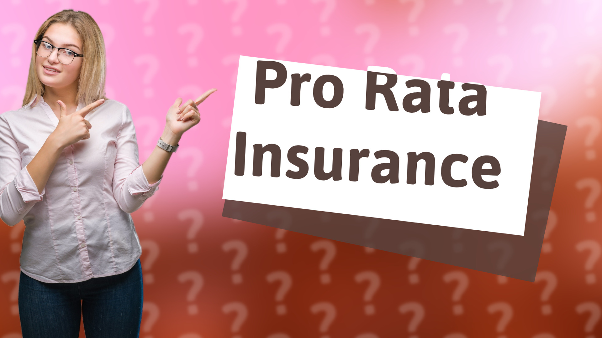 Pro Rata Insurance