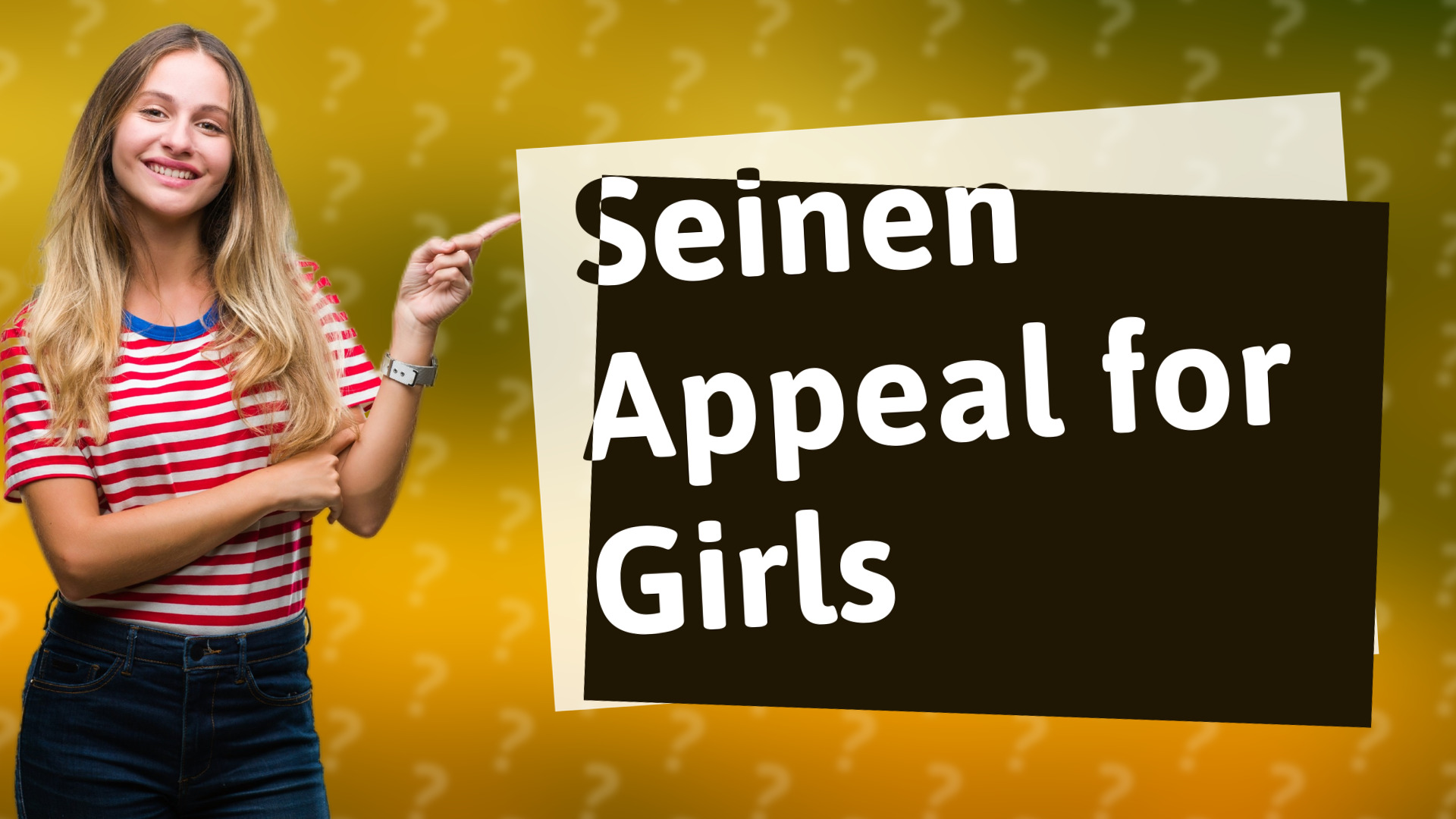 Seinen Appeal for Girls