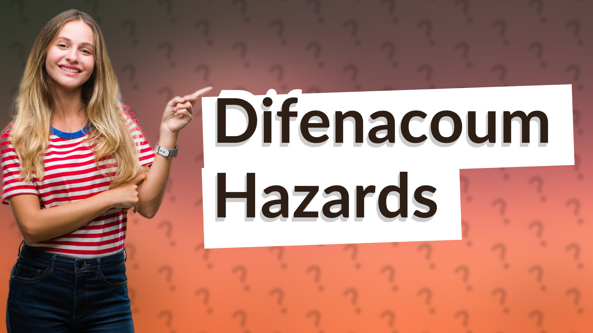 Difenacoum Hazards