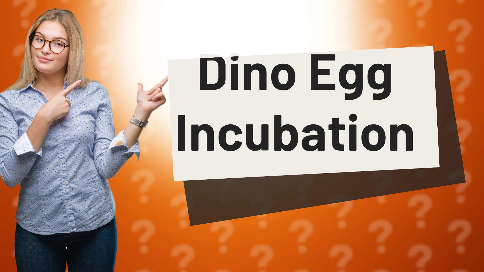Dino Egg Incubation
