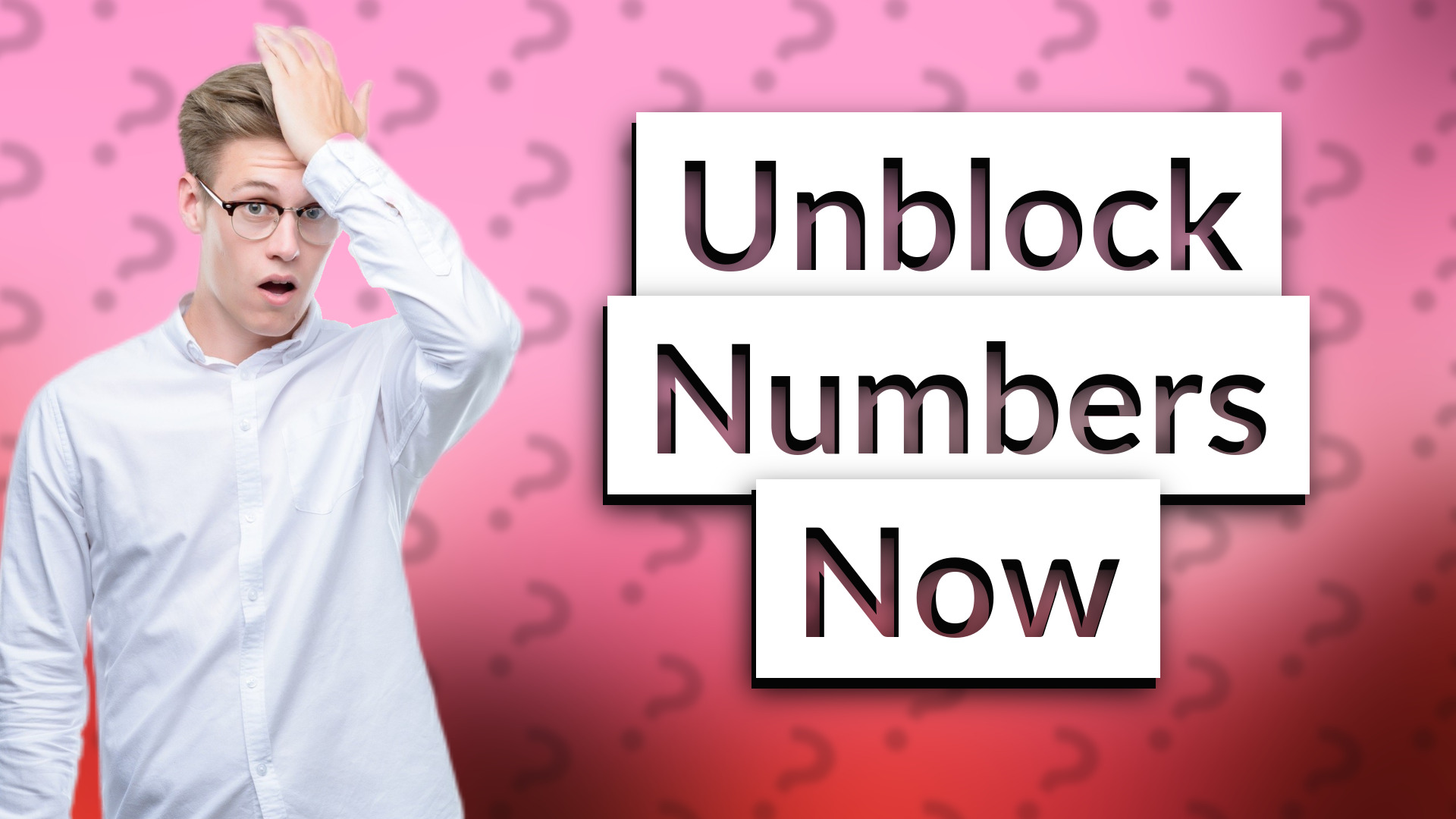 Unblock Numbers Now
