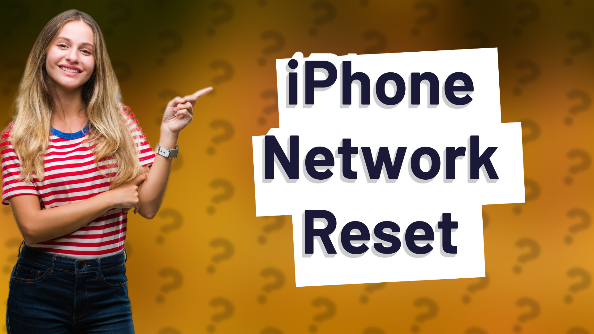 iPhone Network Reset
